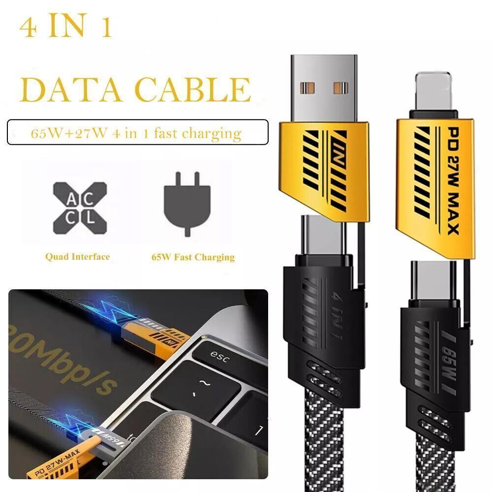 4-in-1 Fast Charging Data Cable