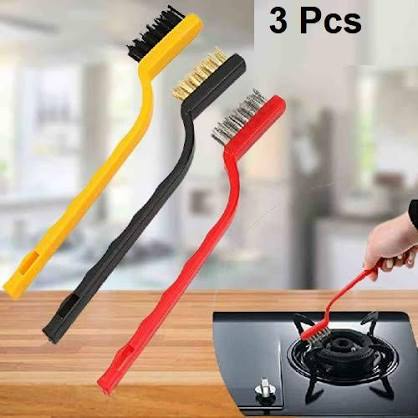 3pc Cleaning Brush Set