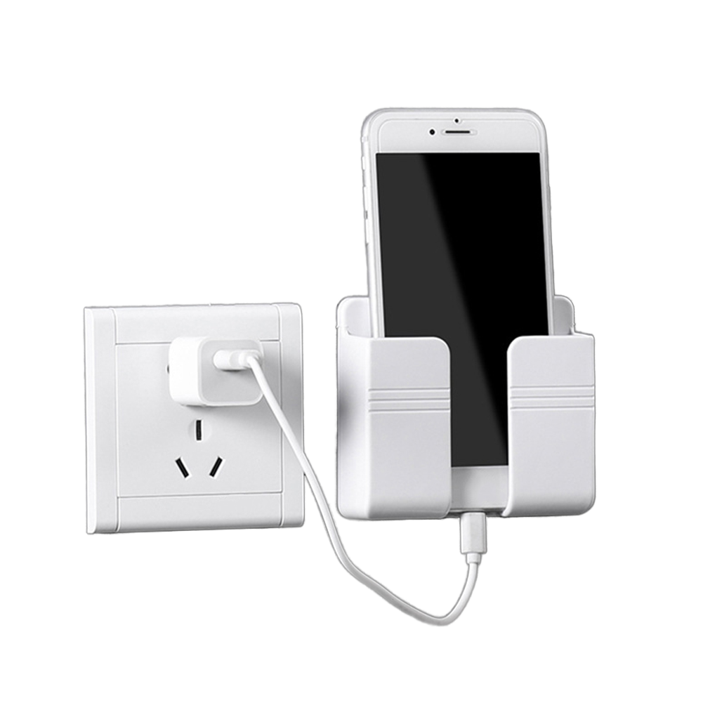 White Wall Mobile Holder